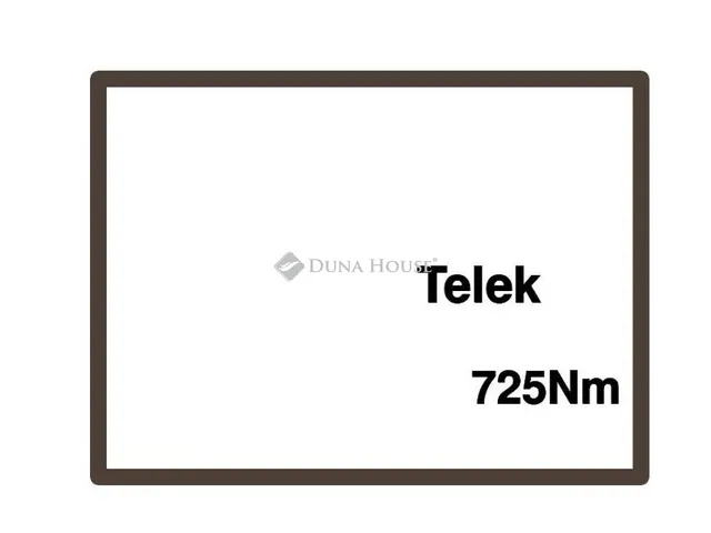 Eladó telek Vaszar 725 nm