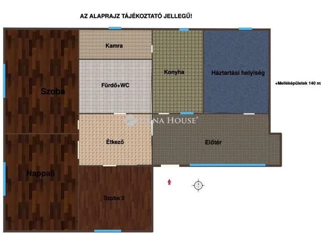 Eladó ház Rábatamási 105 nm