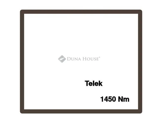 Eladó telek Dunaszeg 1450 nm