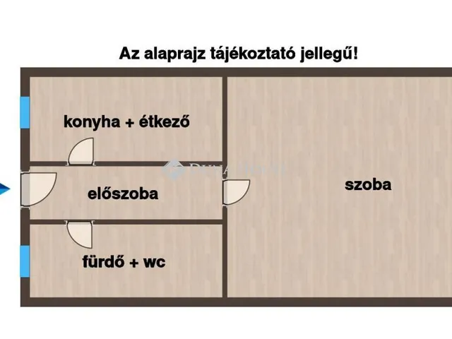 Eladó lakás Győr 36 nm