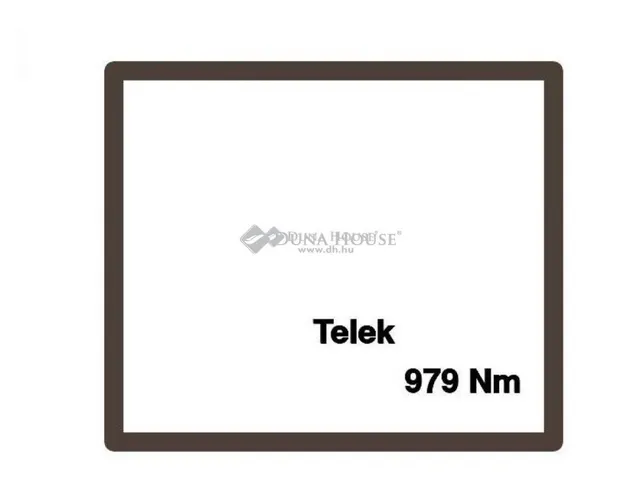Eladó telek Lábatlan 979 nm