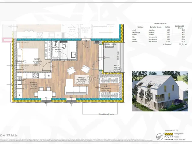Eladó lakás Hajdúszoboszló 55 nm