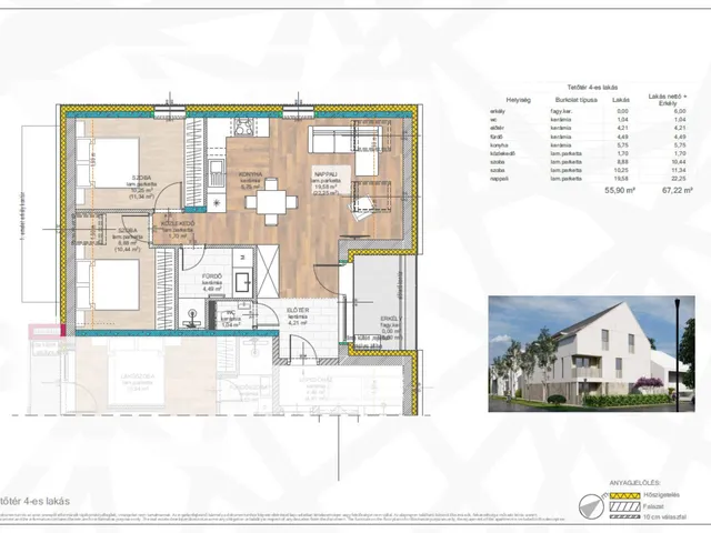 Eladó lakás Hajdúszoboszló 67 nm
