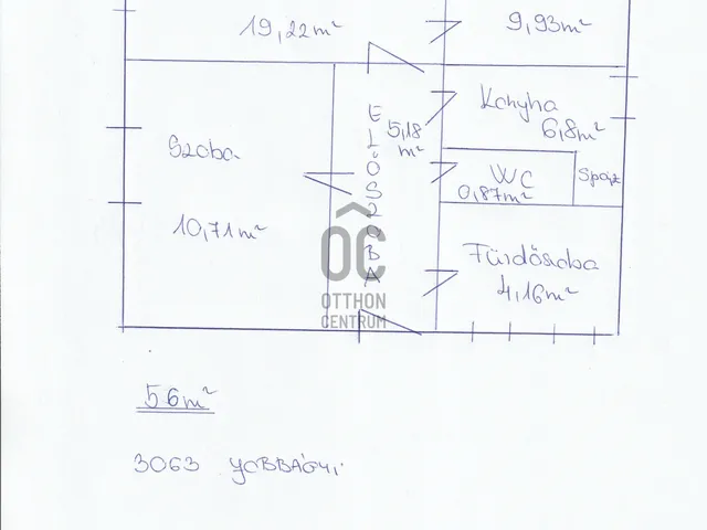 Eladó lakás Jobbágyi 56 nm