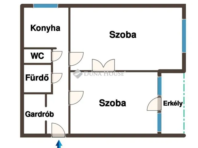 Eladó lakás Budapest IV. kerület, Rózsa utca 54 nm