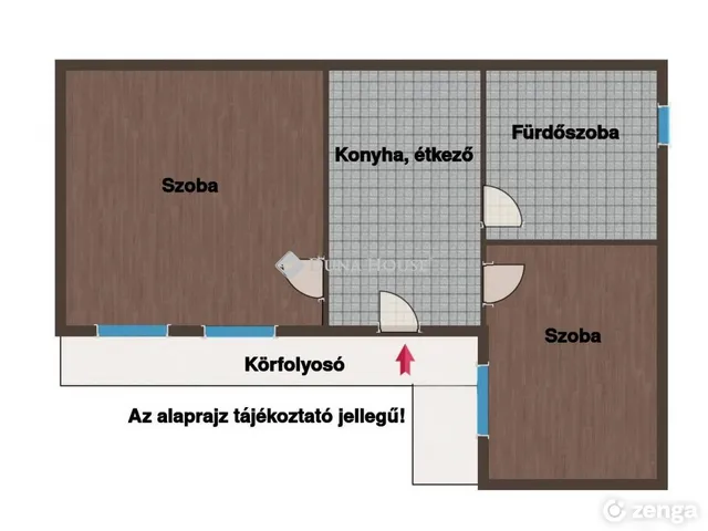 Eladó lakás Budapest V. kerület, Bihari János utca 43 nm