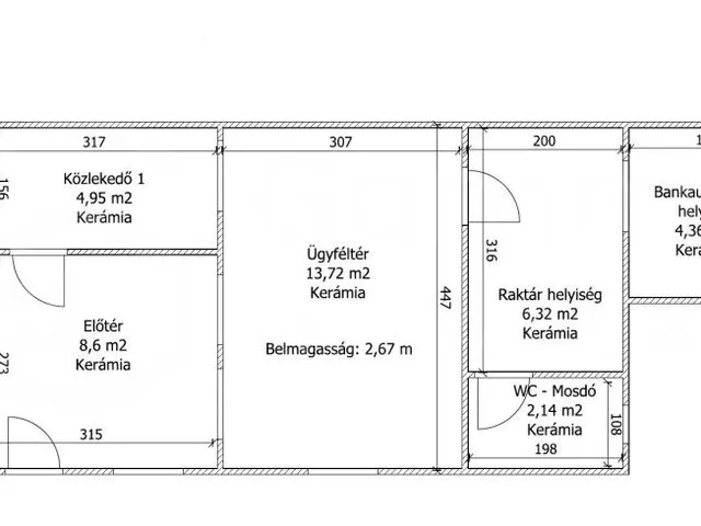 Eladó kereskedelmi és ipari ingatlan Krasznokvajda 40 nm