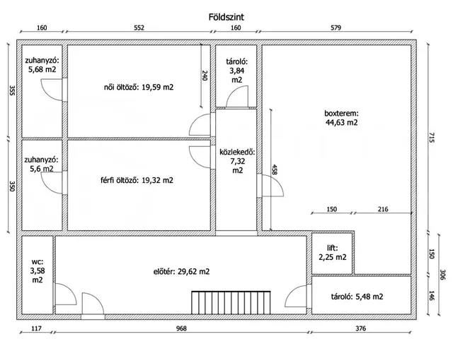 Eladó kereskedelmi és ipari ingatlan Miskolc 296 nm