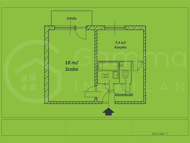 Kiadó lakás Miskolc, Újdiósgyőr 37 nm
