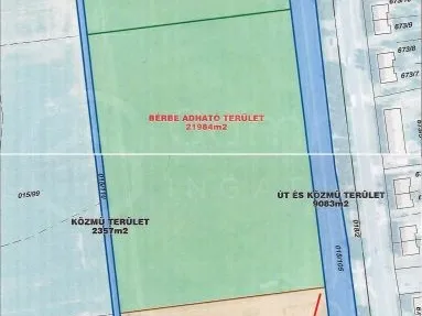 Kiadó kereskedelmi és ipari ingatlan Edelény 41049 nm