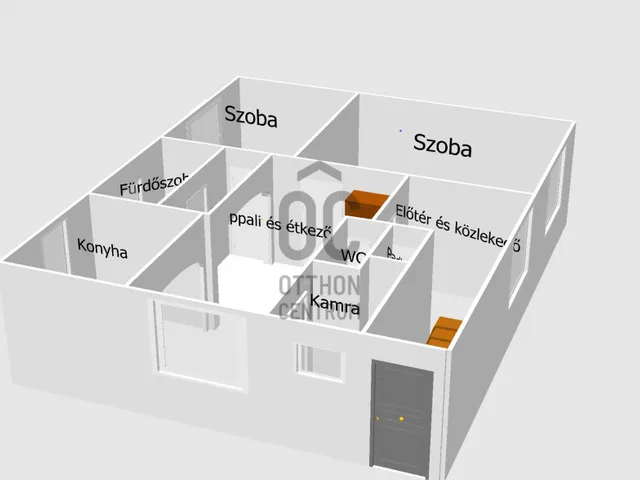 Kiadó lakás Pápa, Felsőváros 62 nm