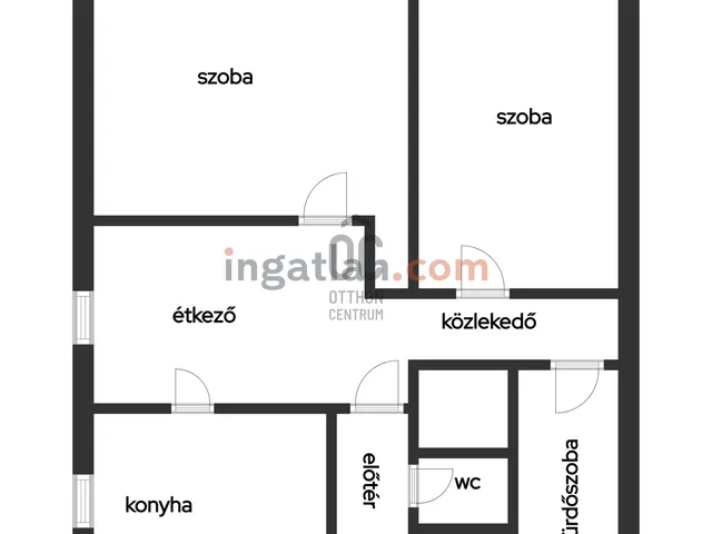 Eladó lakás Pápa, Vajda Péter-lakótelep 58 nm