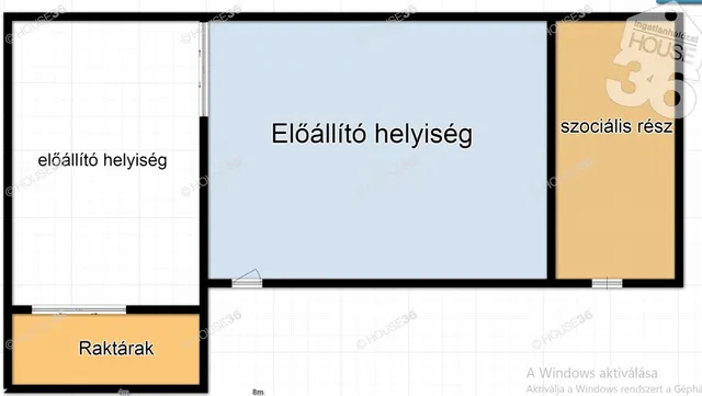 Eladó kereskedelmi és ipari ingatlan Kecskemét, Hetényegyháza 720 nm