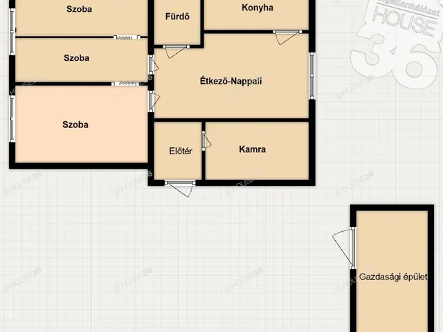 Eladó mezőgazdasági ingatlan Kunadacs 80 nm