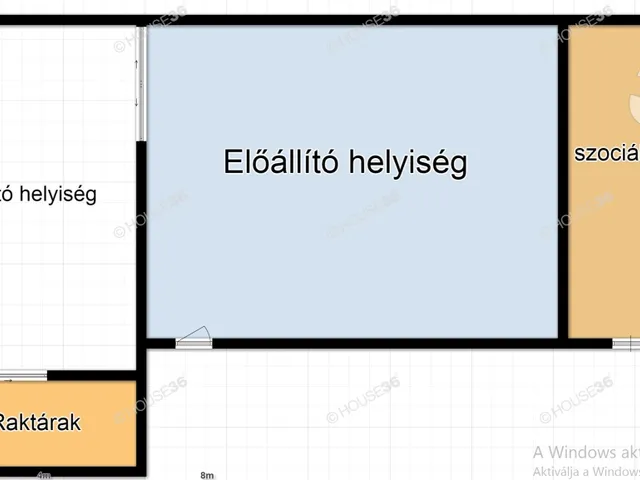 Eladó kereskedelmi és ipari ingatlan Kecskemét, Hetényegyháza 720 nm