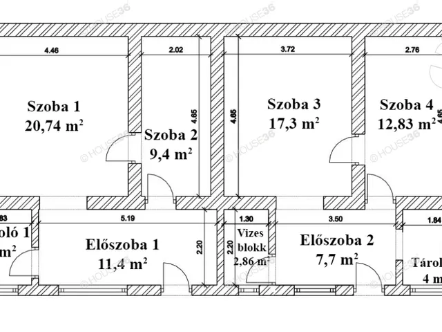 Eladó ház Kiskunfélegyháza 90 nm