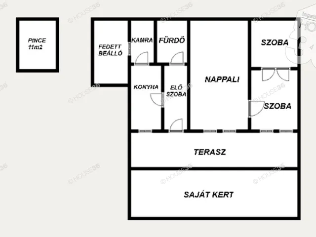 Eladó ház Kecskemét 73 nm