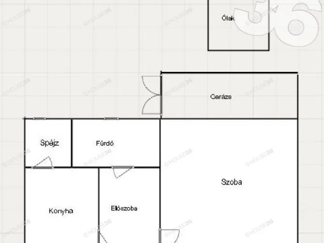 Eladó ház Nyárlőrinc 55 nm