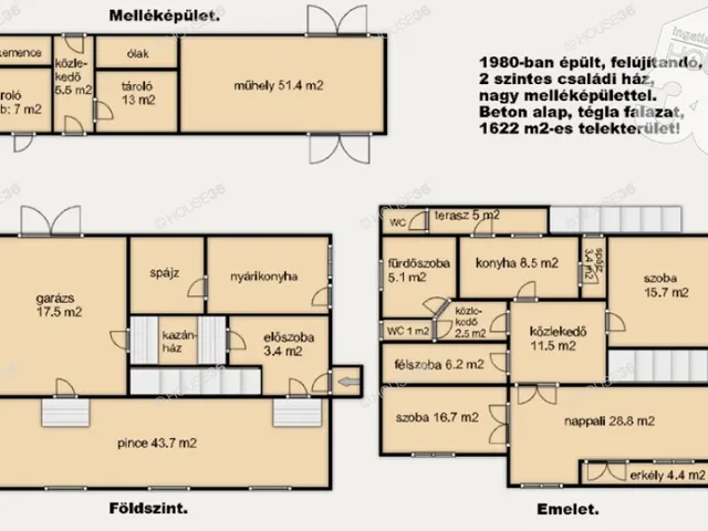 Eladó ház Soltvadkert 190 nm