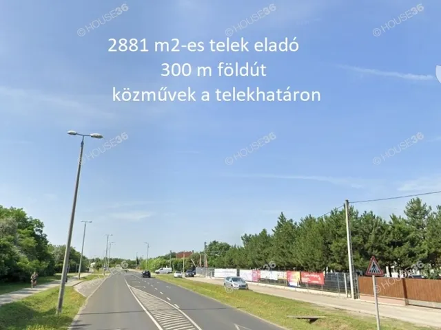 Eladó telek Kecskemét 2881 nm