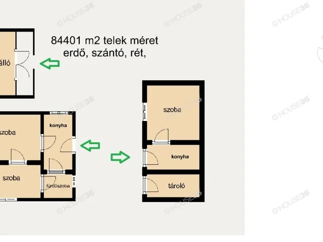 Eladó mezőgazdasági ingatlan Ágasegyháza 40 nm