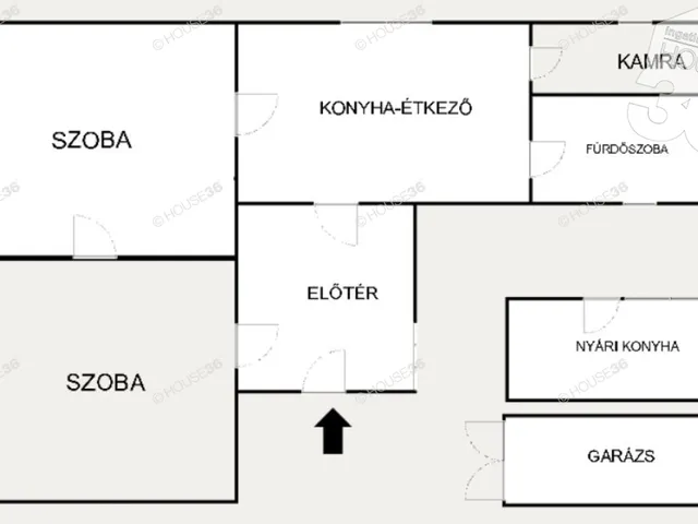 Eladó ház Kocsér 65 nm