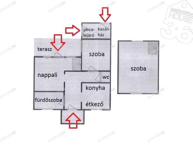 Eladó ház Kecskemét 68 nm