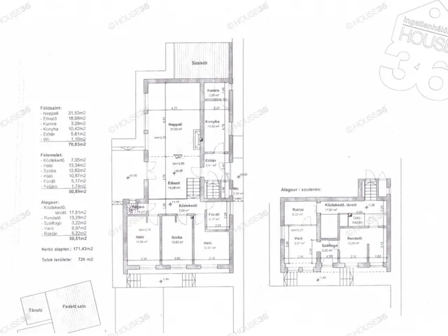 Eladó ház Lajosmizse 171 nm