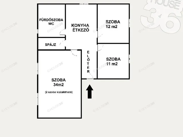 Eladó lakás Kecskemét, Belváros 96 nm