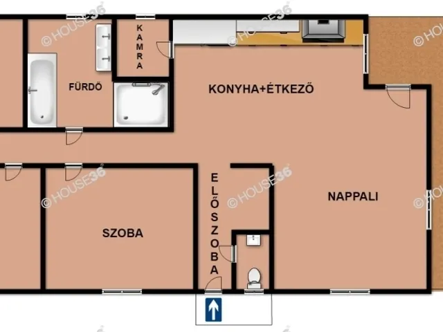 Eladó ház Kecskemét 90 nm
