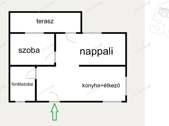 Eladó ház Kecskemét 60 nm