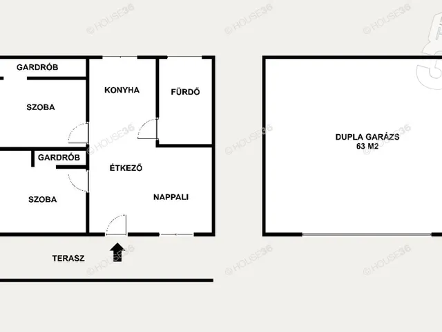 Eladó ház Lajosmizse 68 nm
