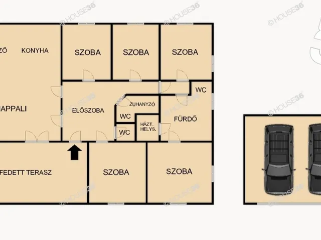 Eladó ház Jakabszállás 171 nm