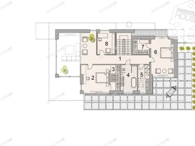 Eladó ház Kecskemét, Belváros 180 nm