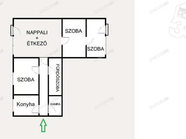 Eladó lakás Táborfalva 64 nm