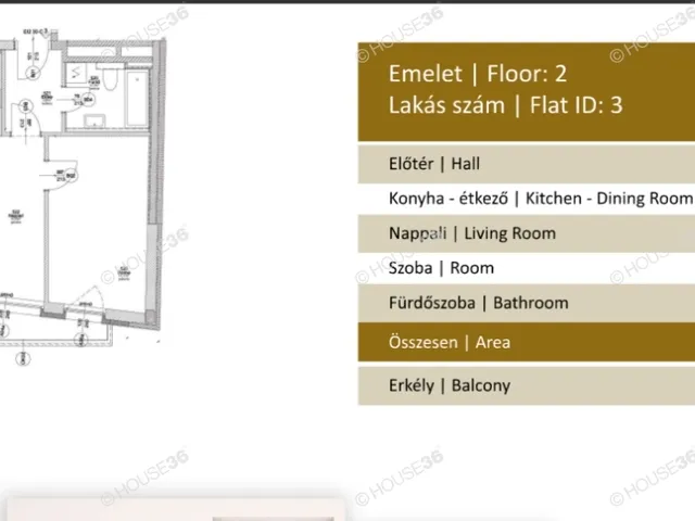 Eladó lakás Budapest VIII. kerület 45 nm