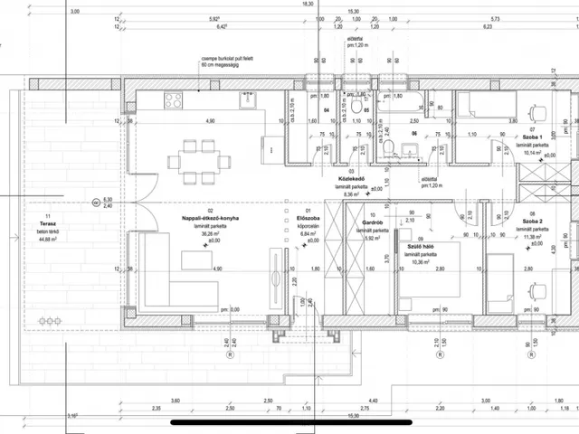 Eladó ház Jakabszállás 101 nm