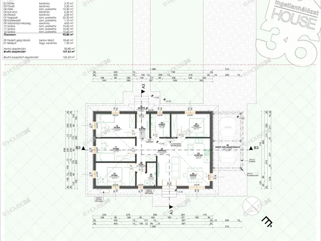 Eladó ház Kecskemét 107 nm