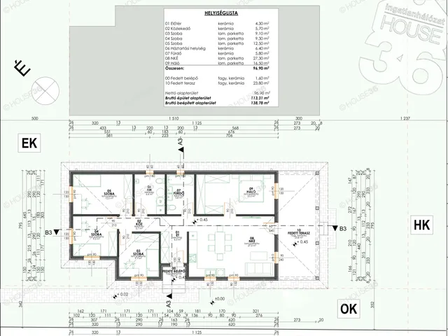 Eladó ház Kecskemét 96 nm