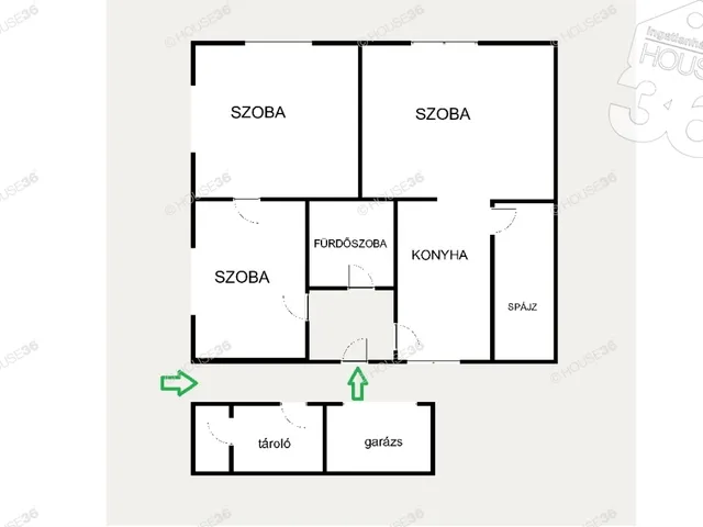 Eladó ház Kecskemét 70 nm