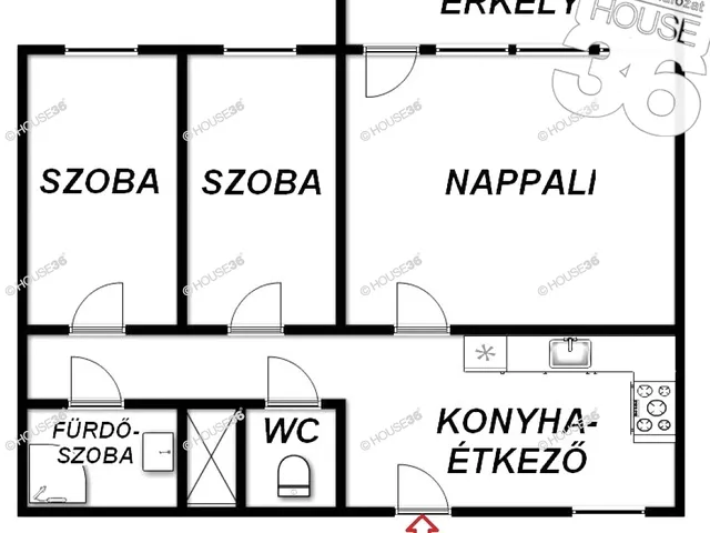 Eladó lakás Kecskemét 64 nm