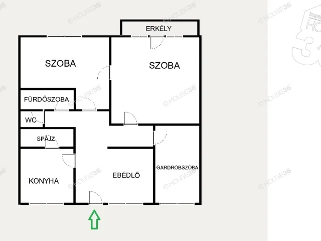 Eladó lakás Nagykőrös 64 nm