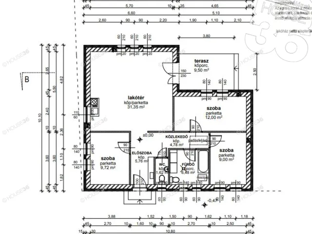 Eladó ház Kecskemét, Katonatelep 81 nm
