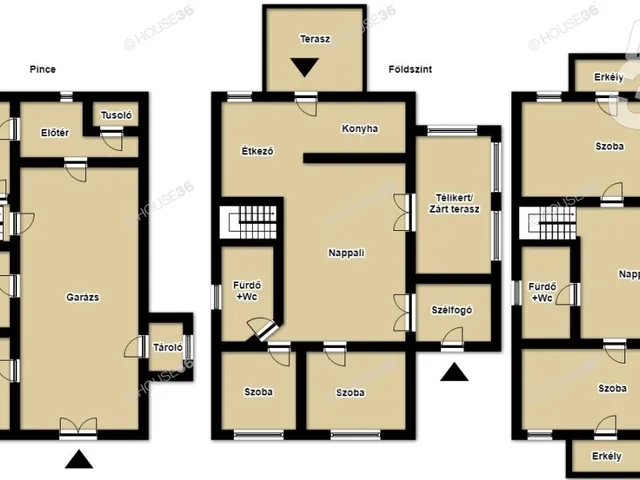 Kiadó ház Kecskemét, Petőfiváros 219 nm