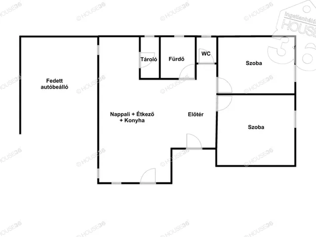 Eladó ház Kecskemét, Kadafalva 60 nm