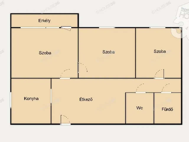 Eladó lakás Kecskemét 72 nm