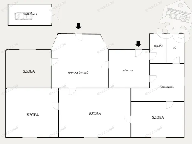 Eladó ház Csongrád 122 nm