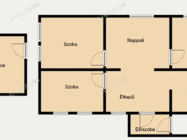 Eladó ház Kecskemét, Felsőcsalános 110 nm