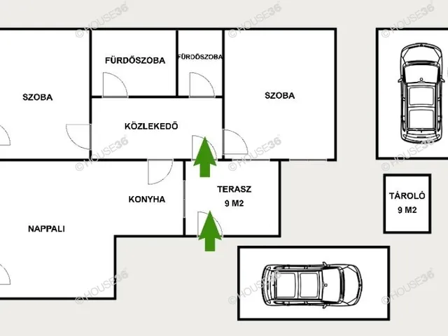 Kiadó lakás Kecskemét 71 nm