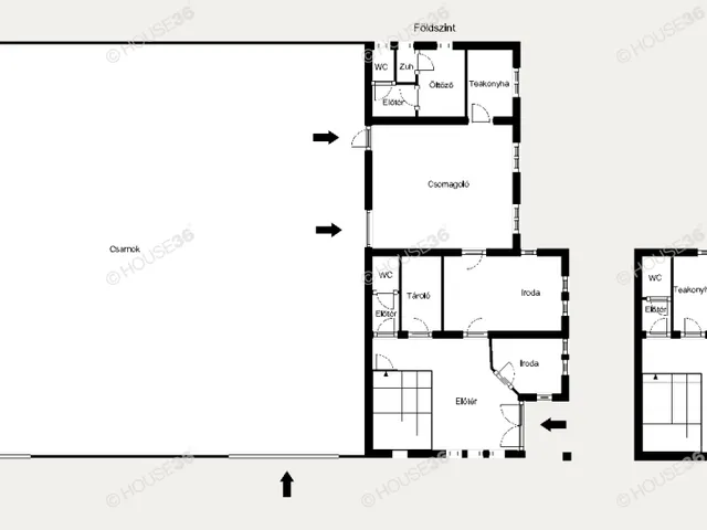 Eladó kereskedelmi és ipari ingatlan Kecskemét, Kósafalu 540 nm